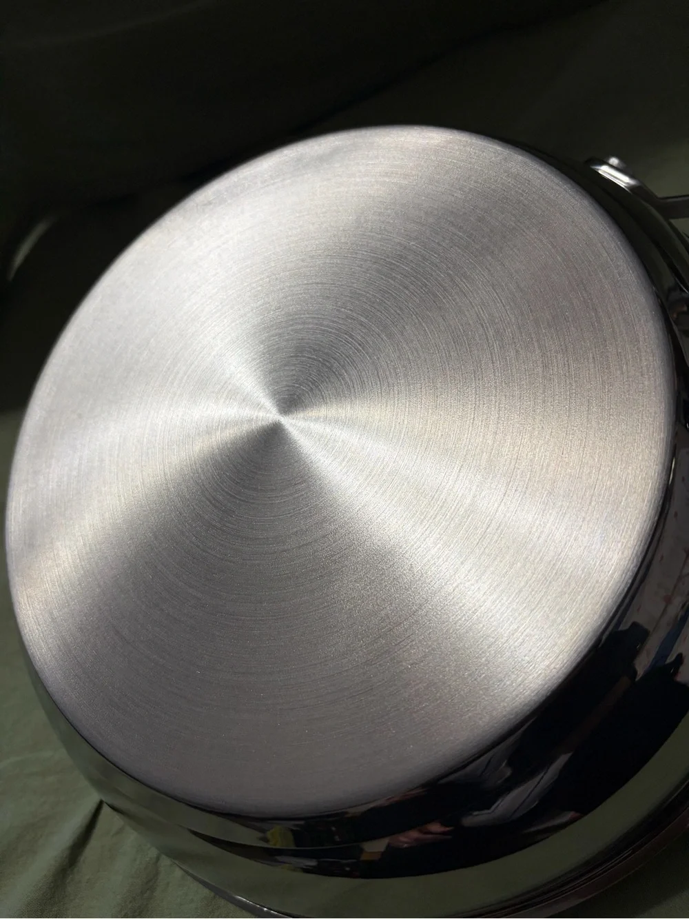 NWOT Stainless Steel Frying Pan - Silver